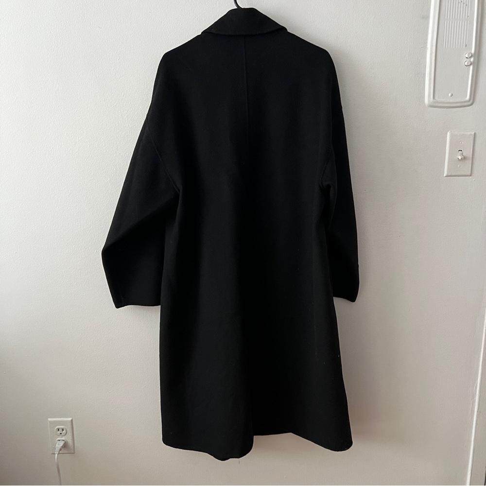 Mango Black Double-Breasted Coat - Picture 2 of 3